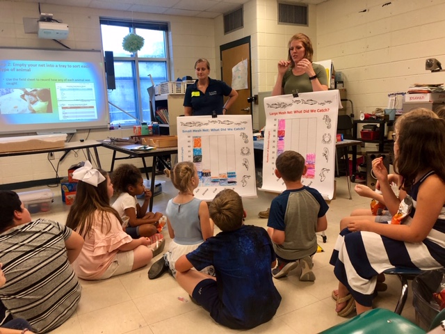 NGI Researchers in the classroom